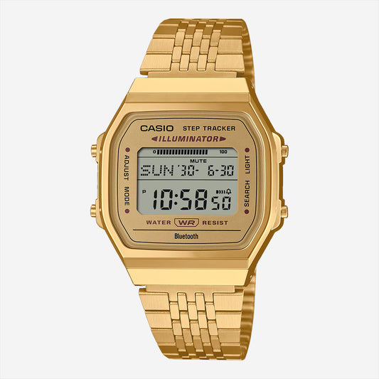 ABL-100WEG-9A Casio Vintage Smartphone Watch - Gold