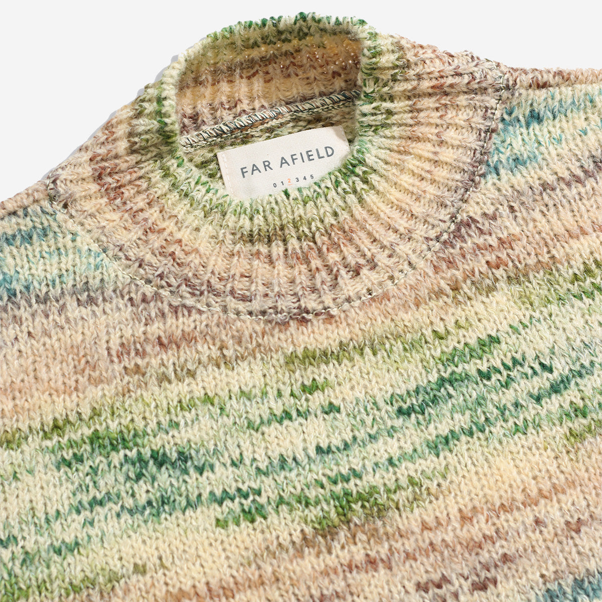 Dieter Loco Wool Knit Sweater - Stone/Multi