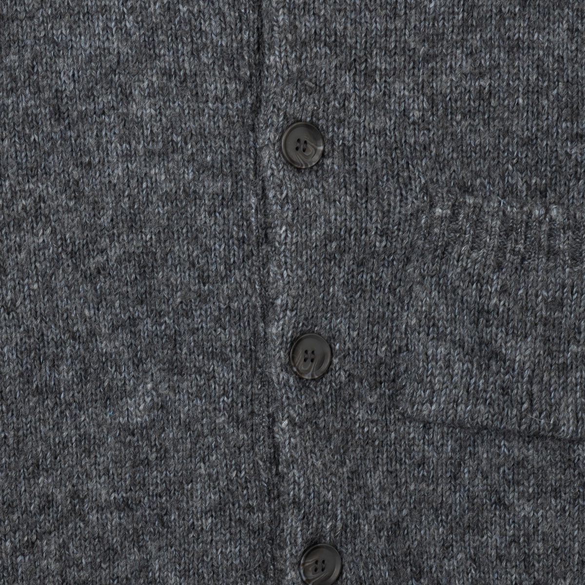 Station Alpaca Blend Knit Cardigan - Grey