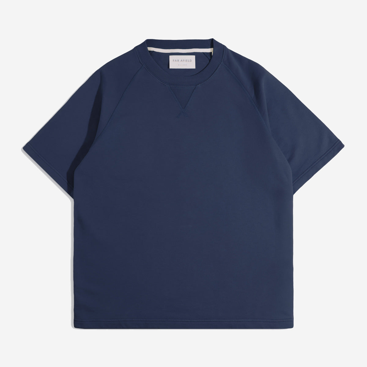 Edmond S/S Sweat T-Shirt - Blue