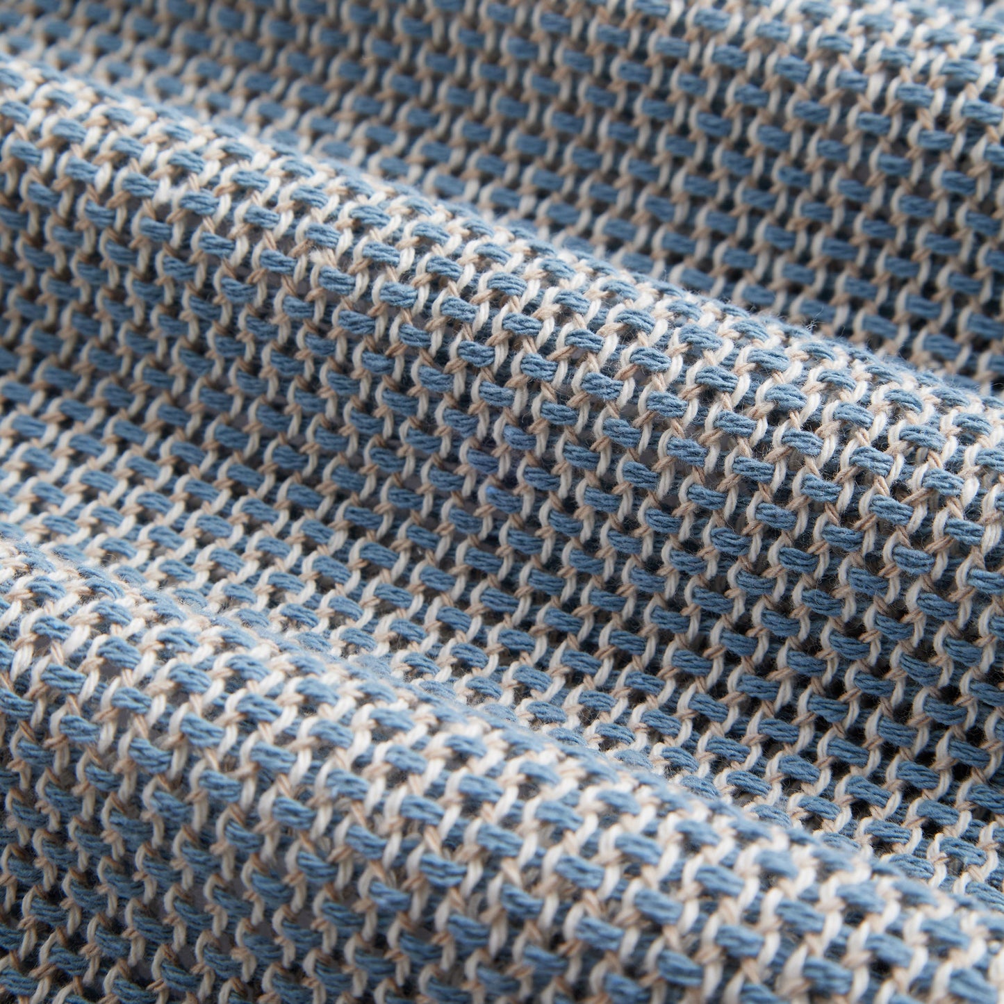 Agora Knit S/S Vacation Shirt - Pastel Blue