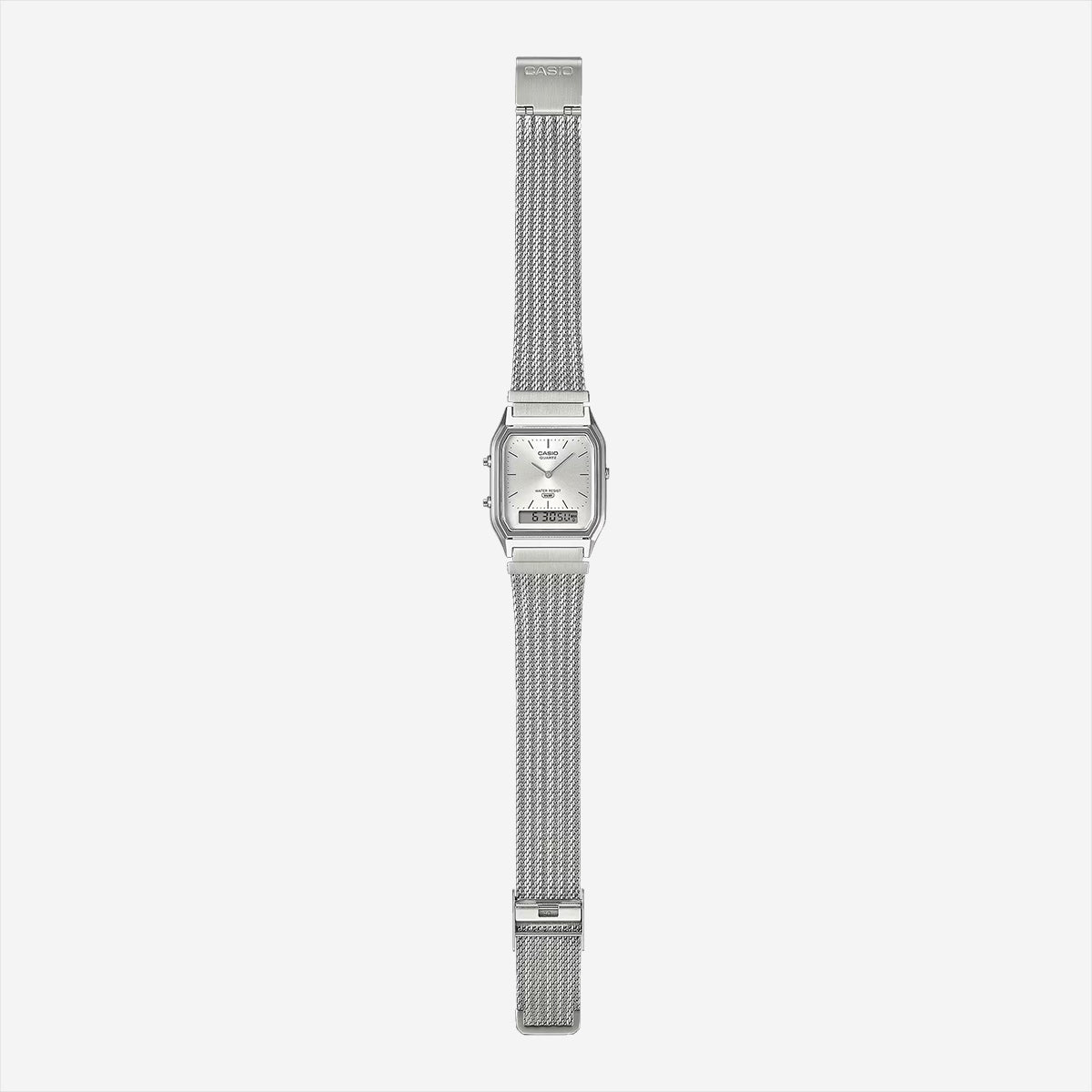 AQ-230EM-7A CASIO Vintage Watch - Stainless Mesh