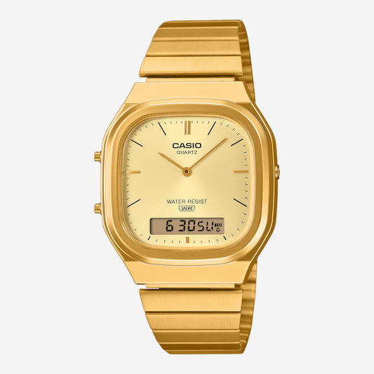 AQ-240EG-9A CASIO Vintage Watch - Gold