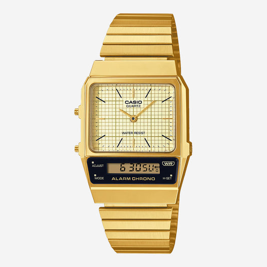 AQ-800EG-9A CASIO Vintage Watch - Gold