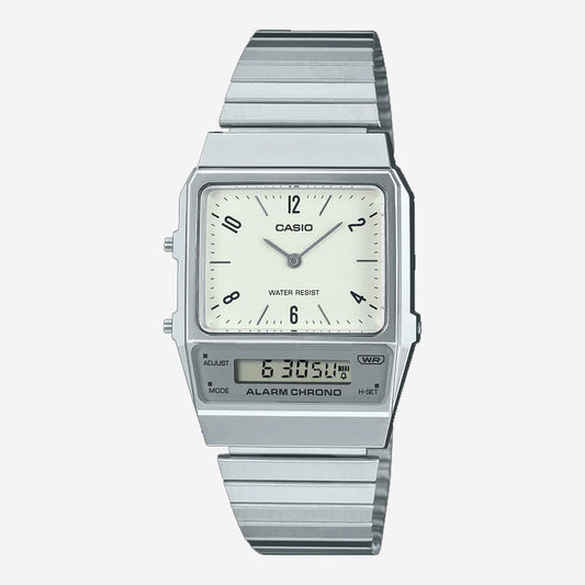 AQ-800E-7A2 CASIO Vintage Watch - Stainless