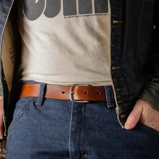 Ashfield Daily 9oz Leather Belt - Tan