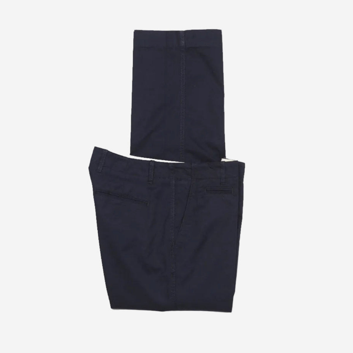 Axel Washed Gabardine Pant - Navy