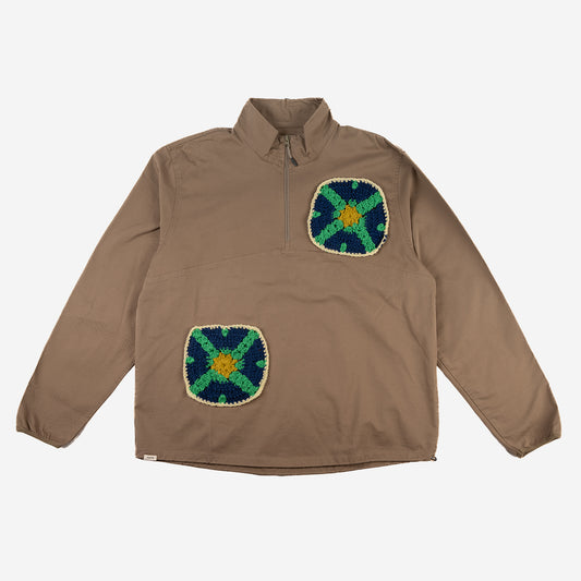 SPUN Studio x Aberfedly Stretch Twill Windbreaker - Olive (XXL)
