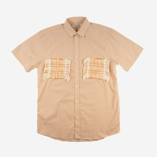 SPUN Studio x Aberlady Pineapple Fiber Shirt - Sand (Small)