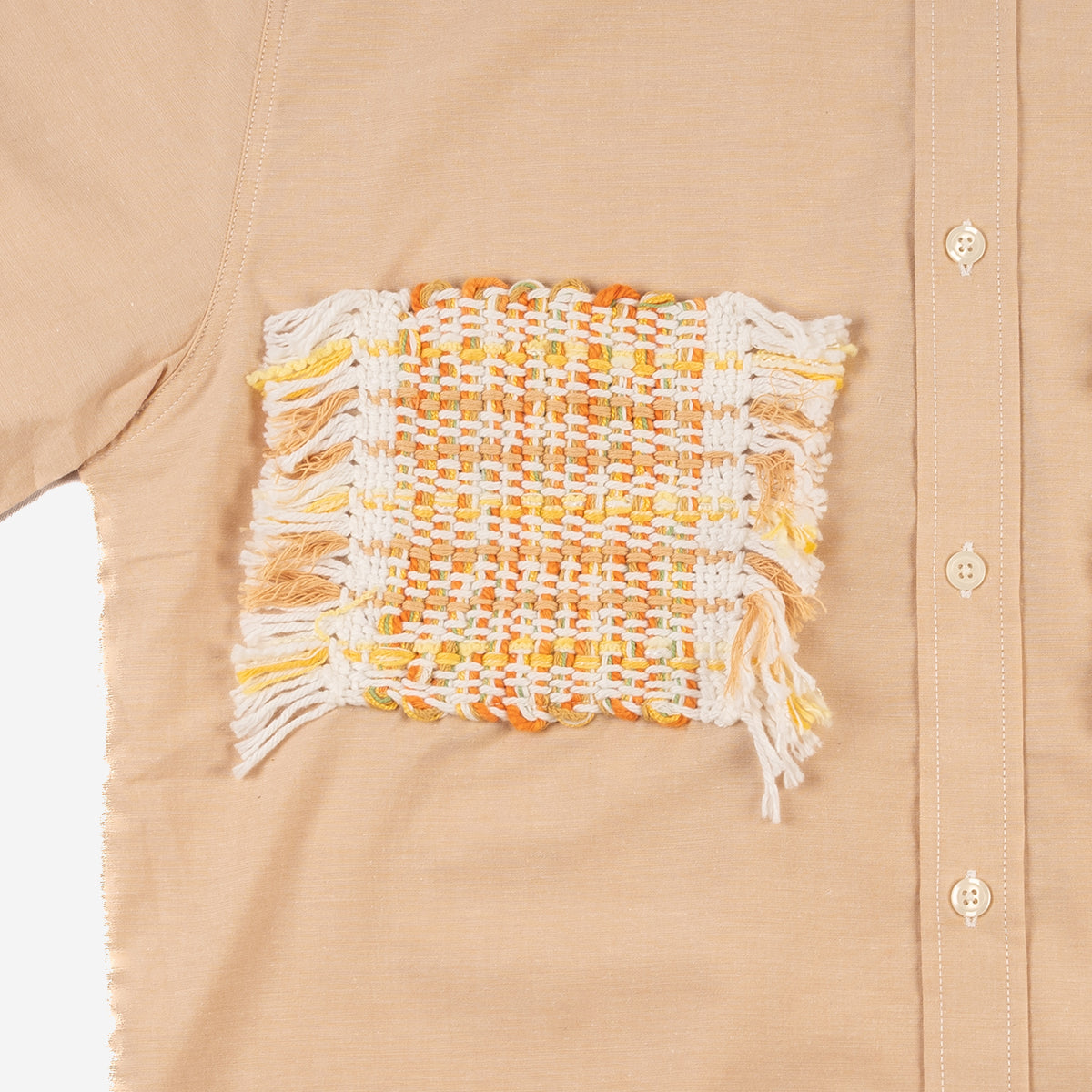 SPUN Studio x Aberlady Pineapple Fiber Shirt - Sand (Small)