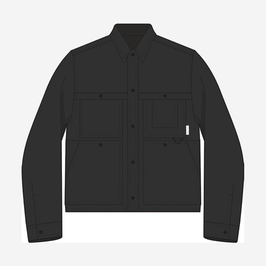 Airport Jacket Vintage Twill - Black