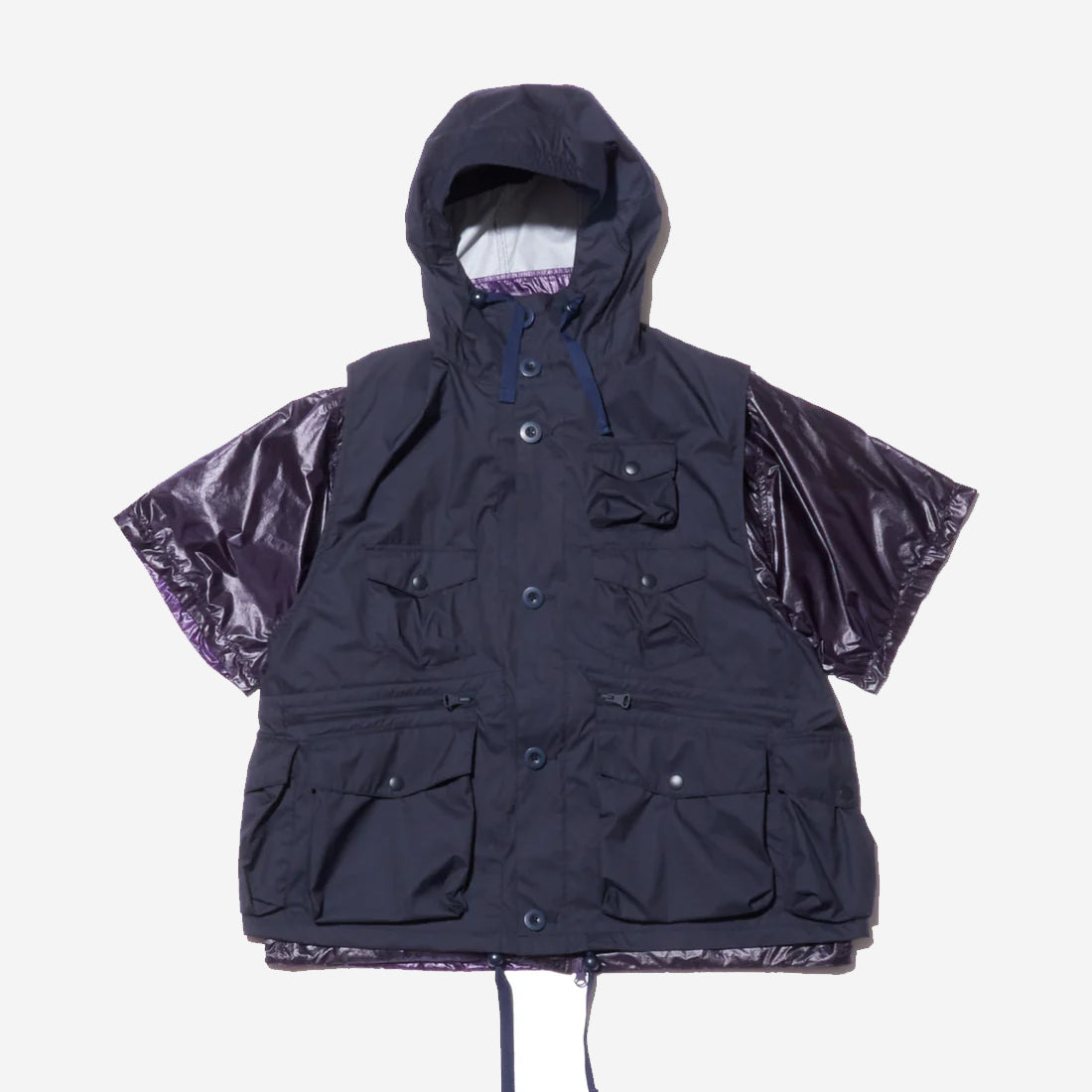 5-Way All Time Hang Out Shell - Navy/Purple