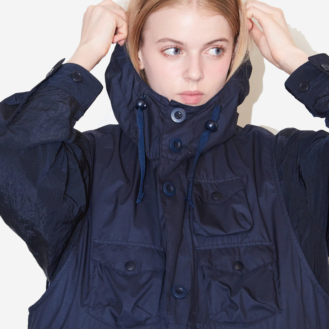 5-Way All Time Hang Out Shell - Navy/Purple