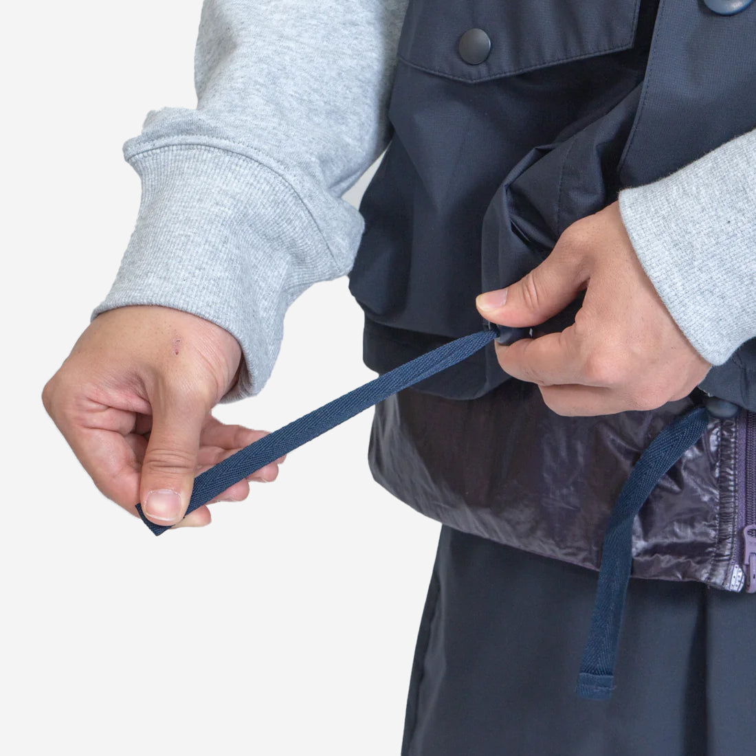 5-Way All Time Hang Out Shell - Navy/Purple