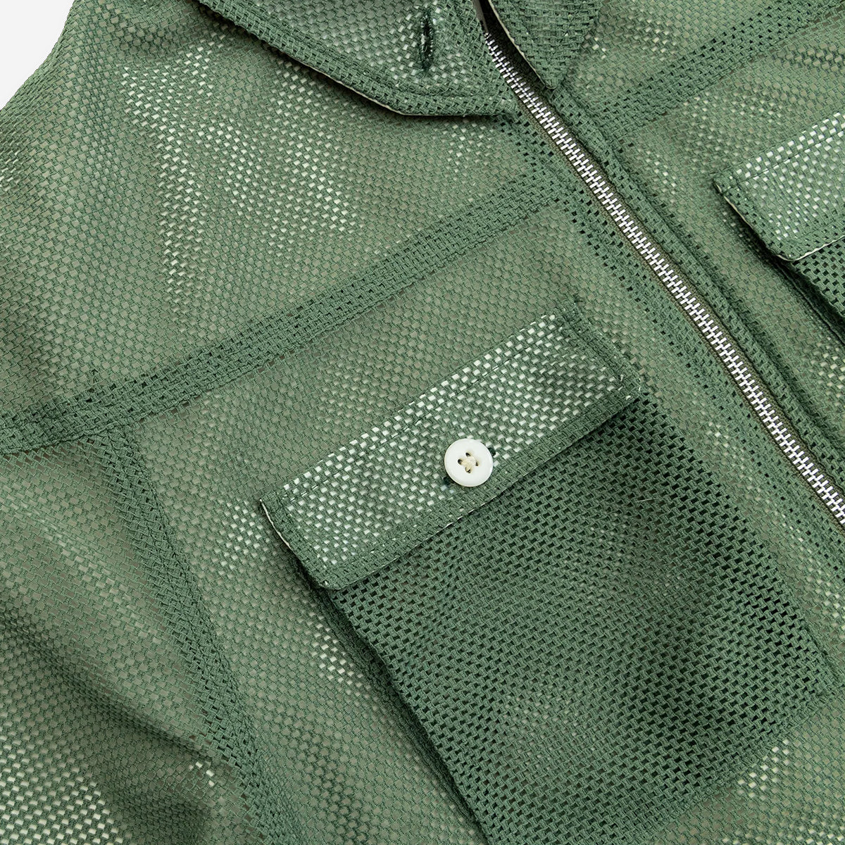 Archetype Mesh Jacket - Military Cream