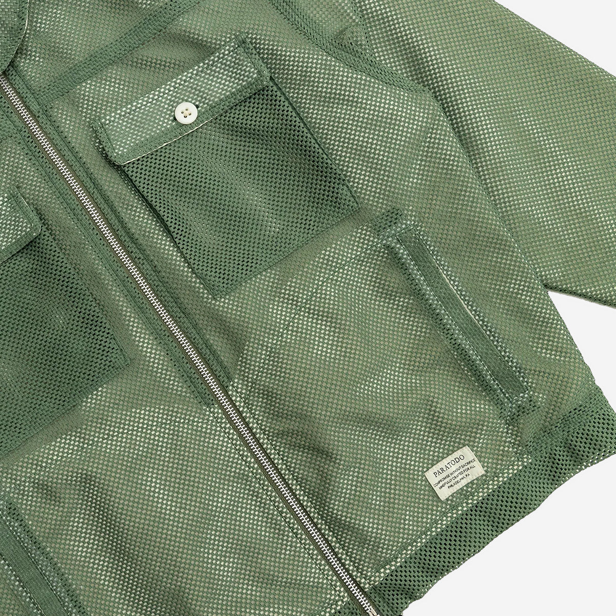 Archetype Mesh Jacket - Military Cream