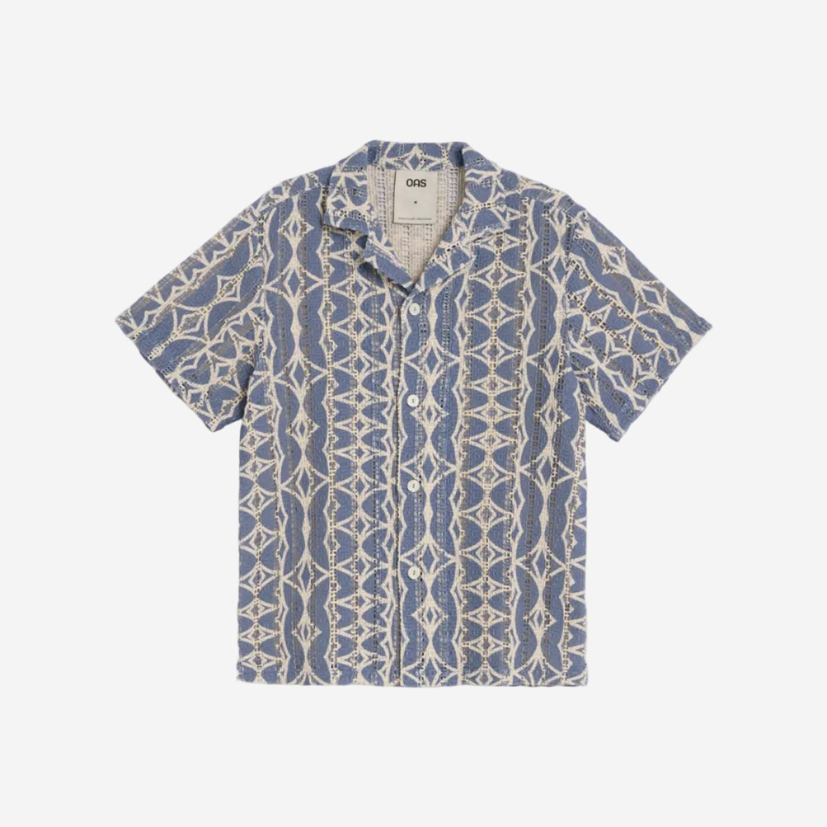 Arko Net Cuba Vacation Shirt - Dust Blue