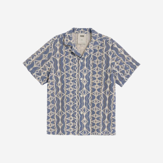 Arko Net Cuba Vacation Shirt - Dust Blue