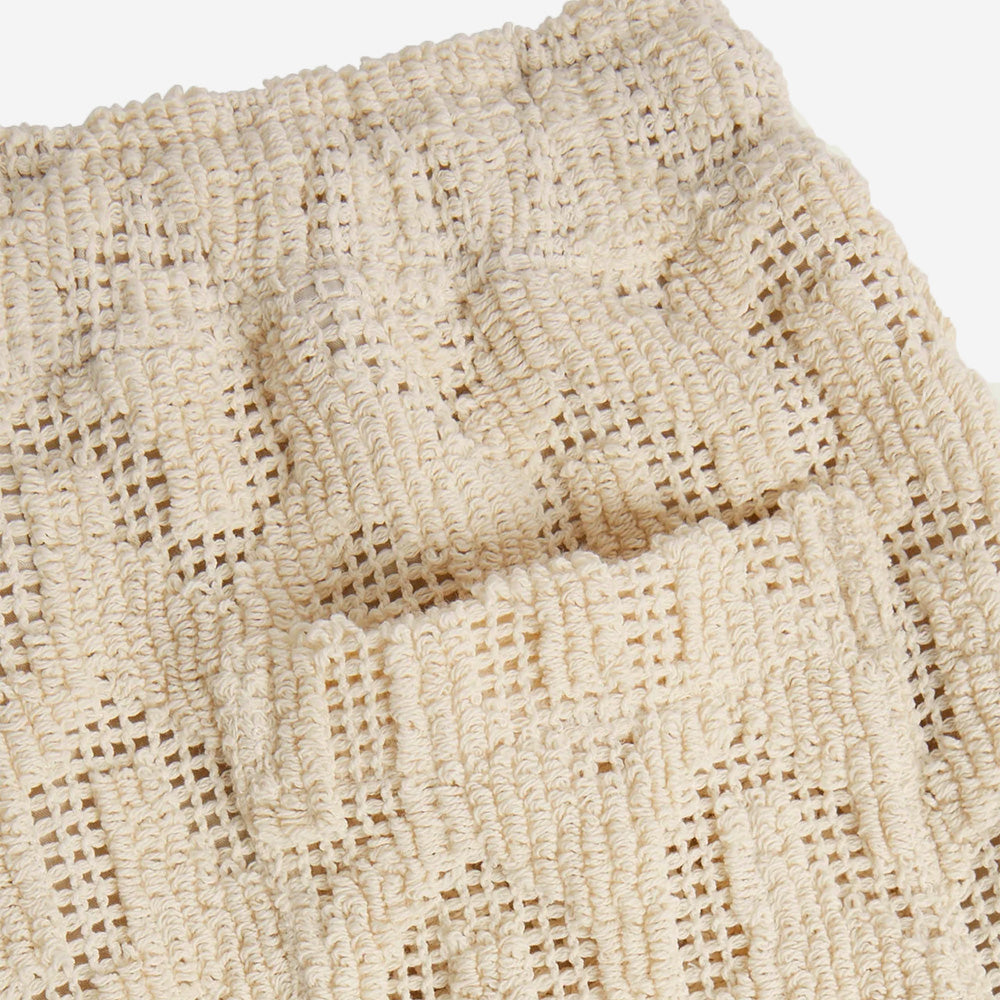 Atlas Crochet Shorts - Ecru