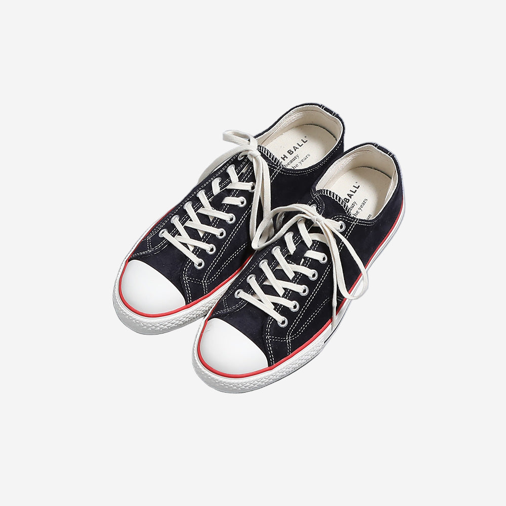 B-01 Suede Military Low Sneakers - Navy