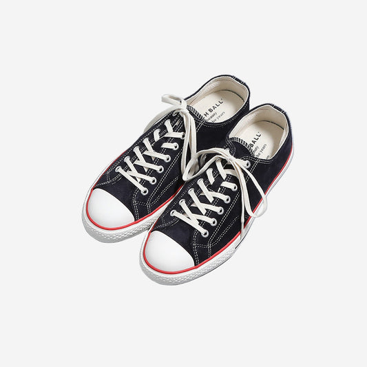 B-01 Suede Military Low Sneakers - Navy