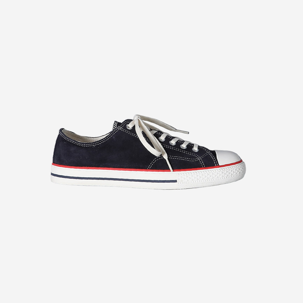 B-01 Suede Military Low Sneakers - Navy