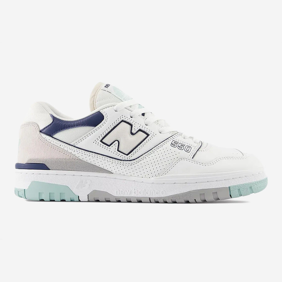 BB550WCA BB550 - White/Winter Fog/Navy