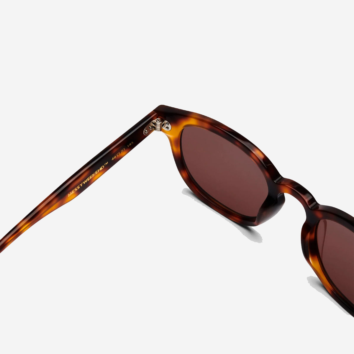 BILLE Round Sunglasses - Tortoise/Gradient Brown
