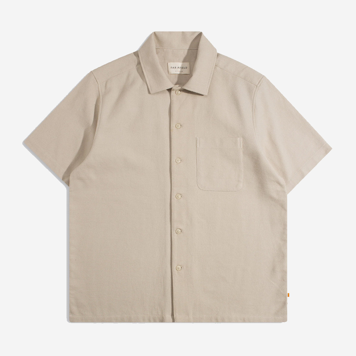 Busey Textured S/S Shirt - Sand