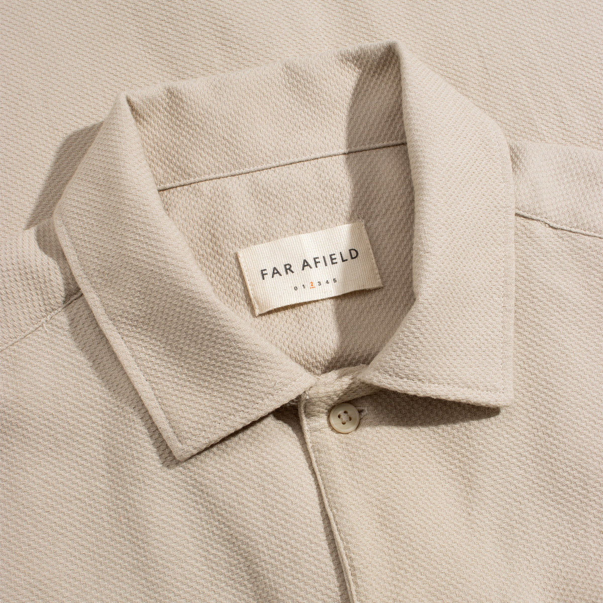 Busey Textured S/S Shirt - Sand