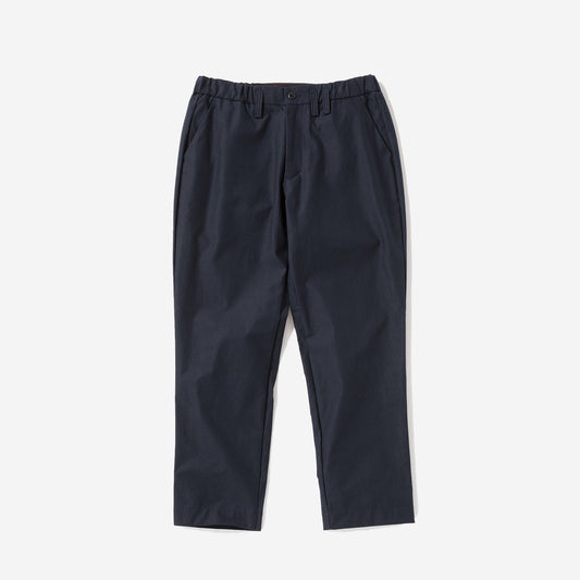 Back-Nep Tapered Trousers - Navy