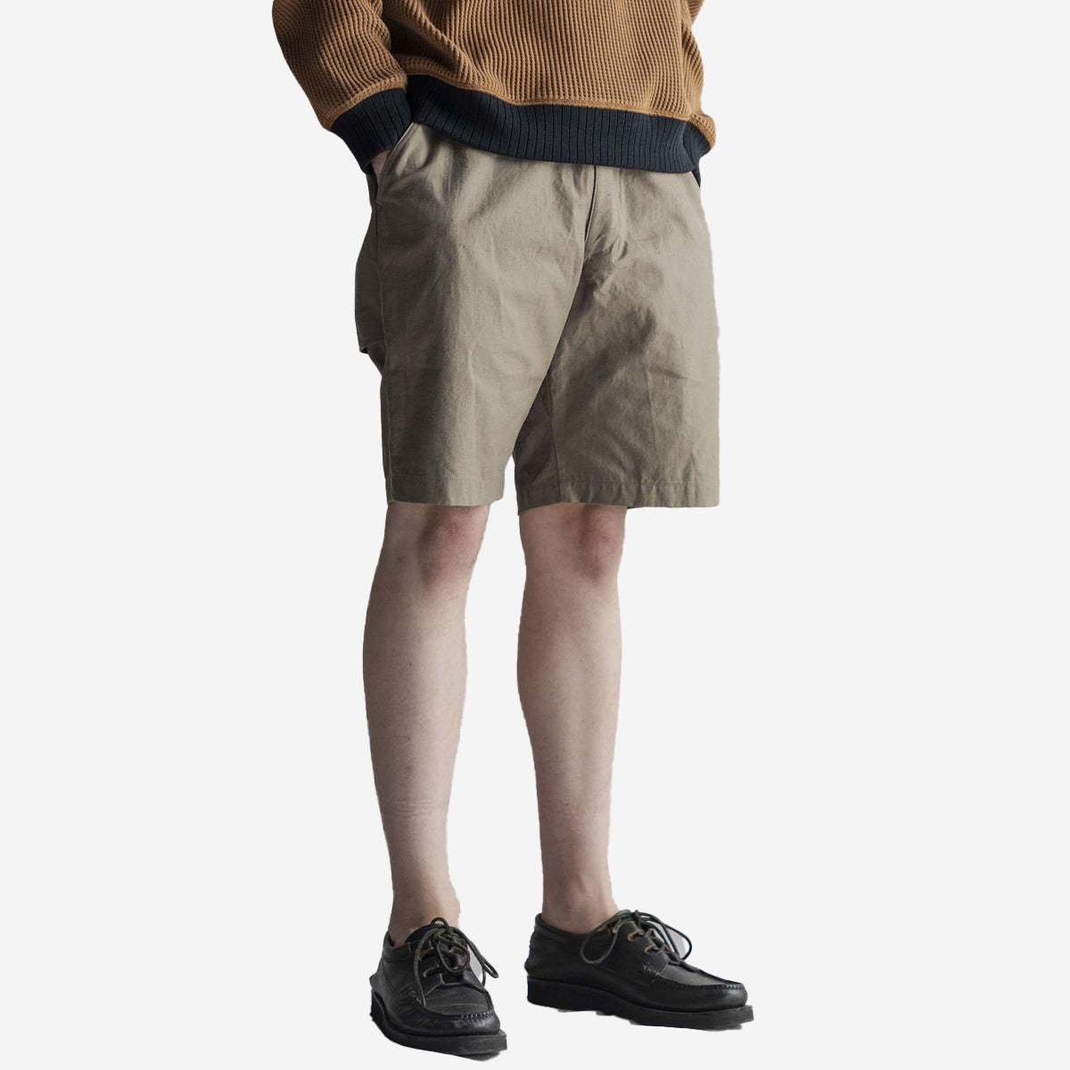 Back-Nep Umpire Shorts - Sepia Brown
