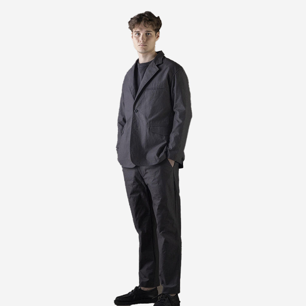 Back-Nep Blazer Jacket - Black