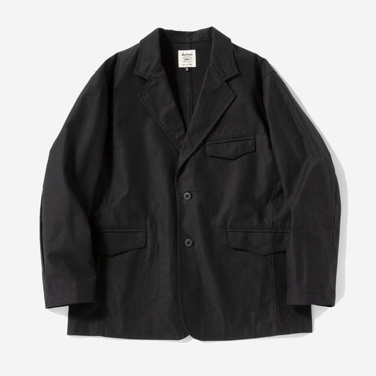 Back-Nep Blazer Jacket - Black