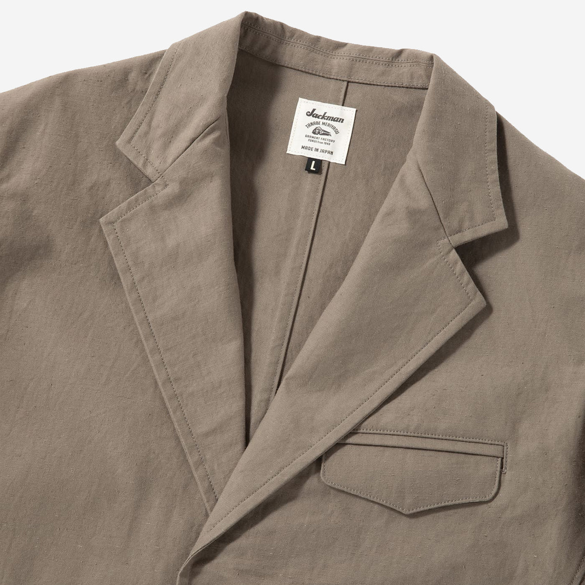 Back-Nep Blazer Jacket - Black