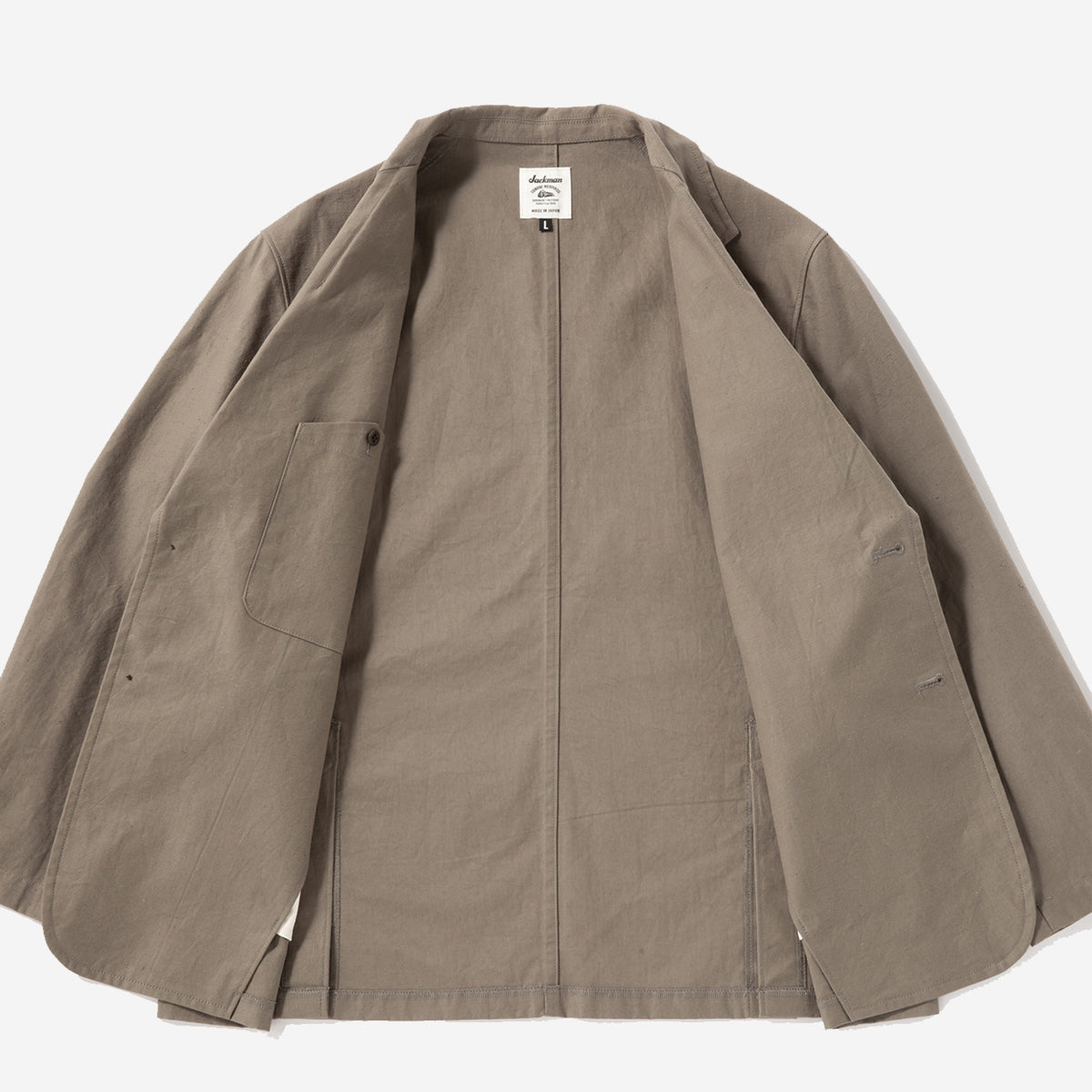 Back-Nep Blazer Jacket - Black