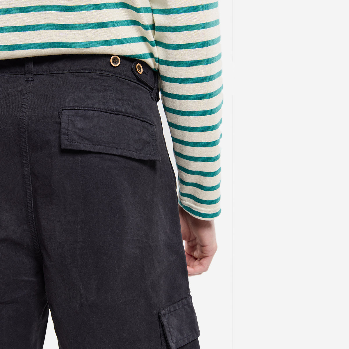 Bermuda Cargo Shorts - Rich Navy