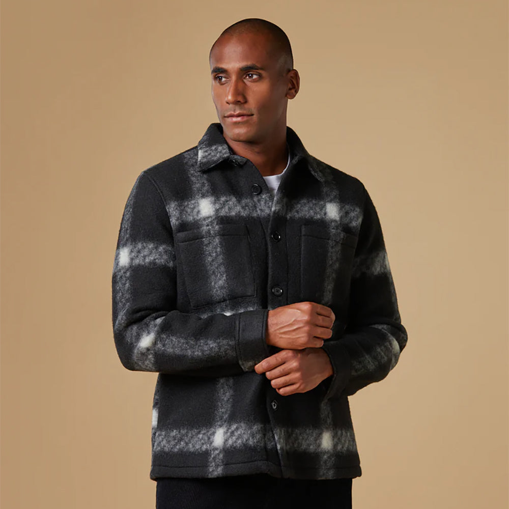 Plaid hot sale overshirt jacket