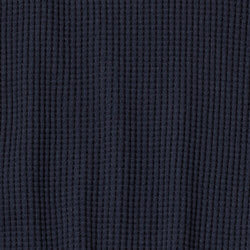 Big Waffle Knit Beanie - Deep Navy