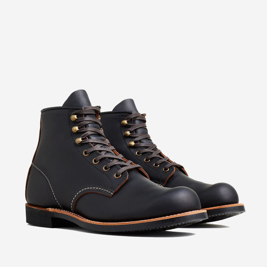 Blacksmith 6-Inch Leather Boots - Black Prairie