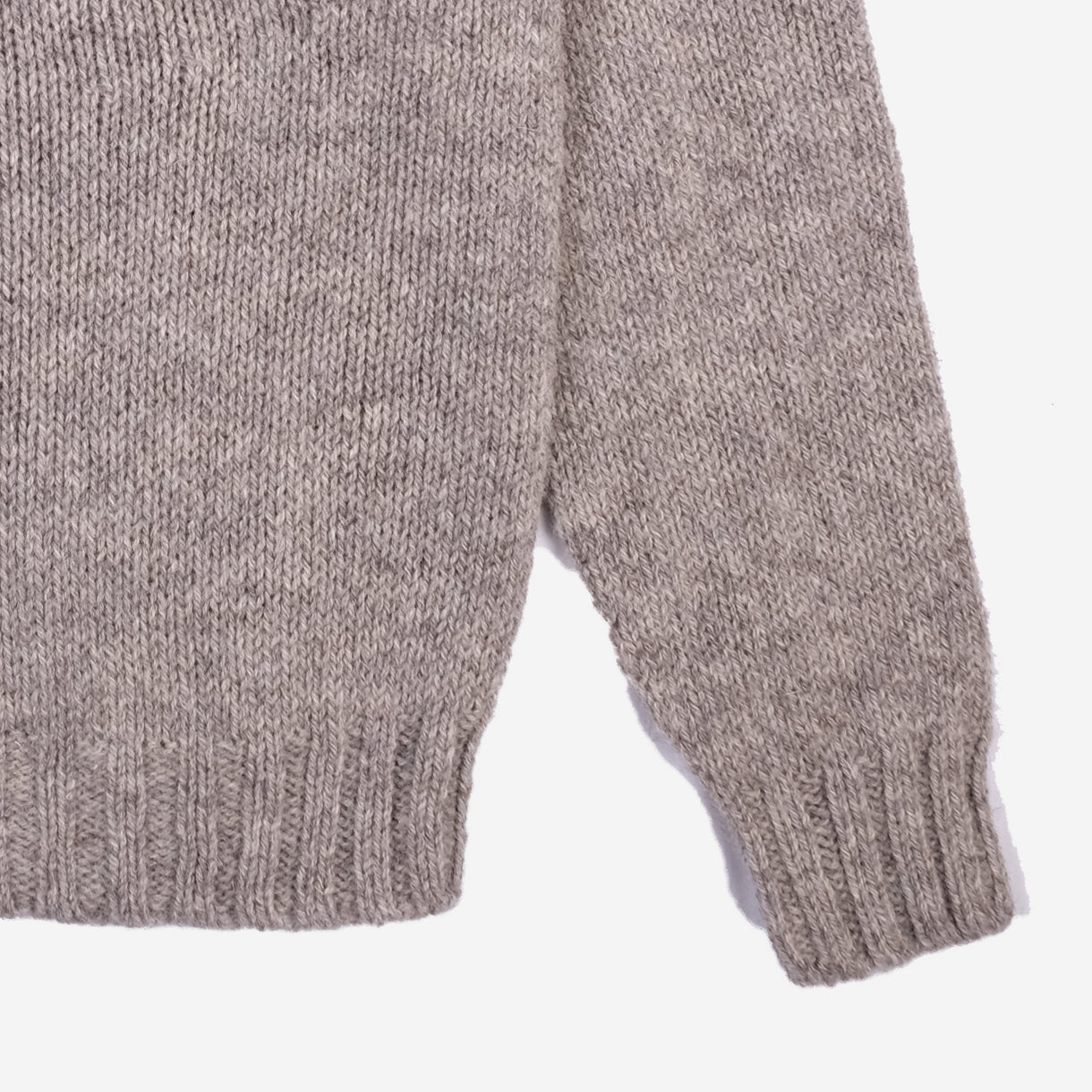 Chunky British Wool Fair Isle Sweater - Wensleydale