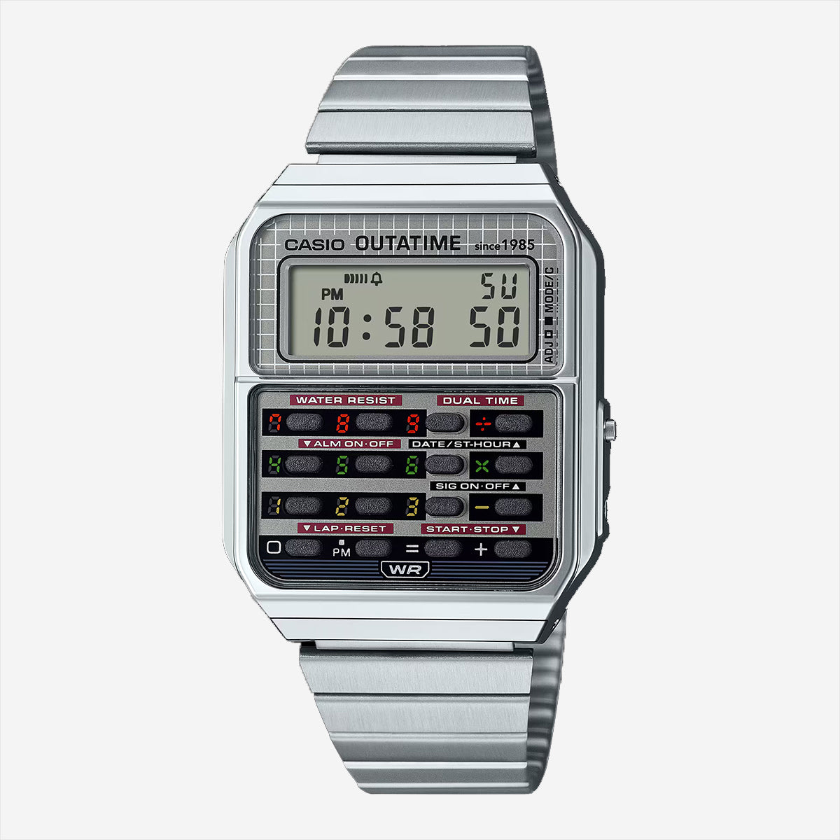 CA-500WEBF-1A CASIO x BACK TO THE FUTURE Watch - Stainless