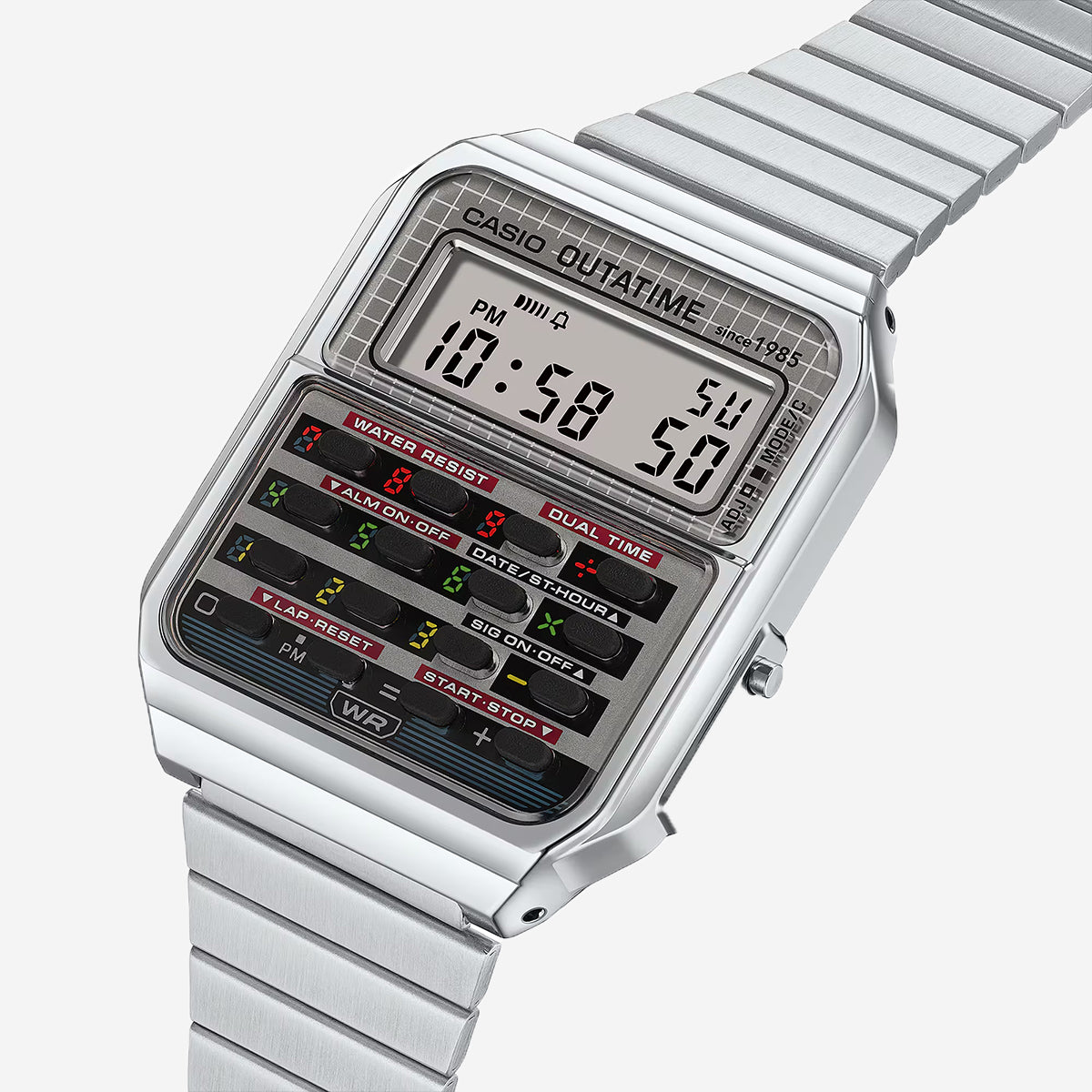 CA-500WEBF-1A CASIO x BACK TO THE FUTURE Watch - Stainless