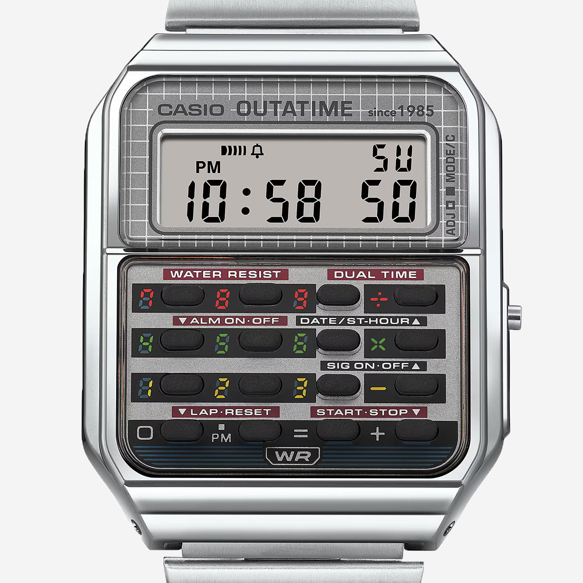 CA-500WEBF-1A CASIO x BACK TO THE FUTURE Watch - Stainless