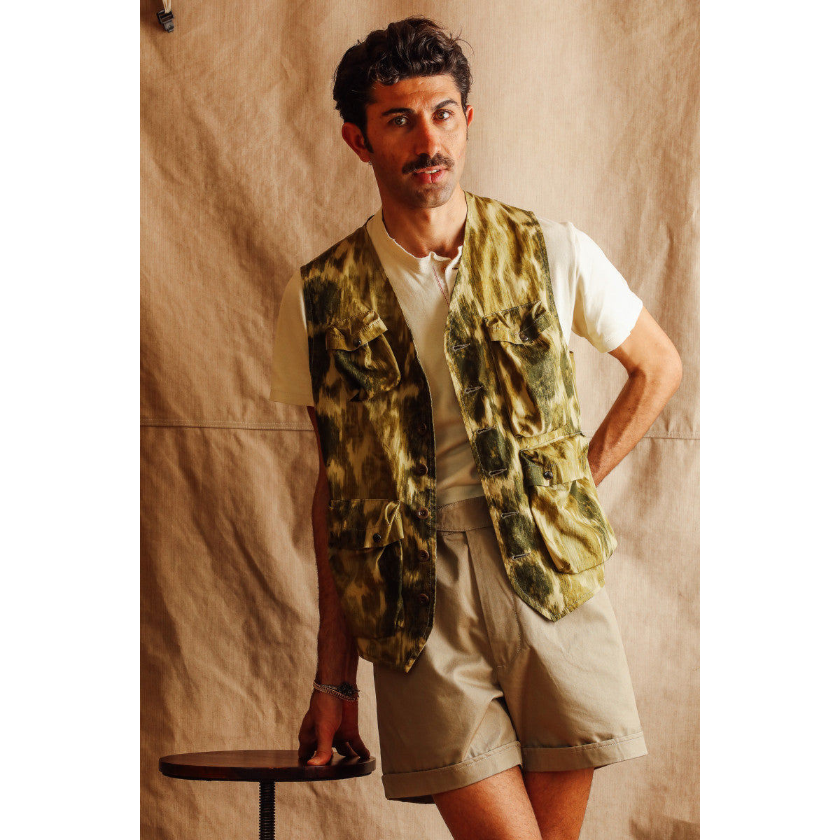 Chase Sport Vest - Watercolour Camo