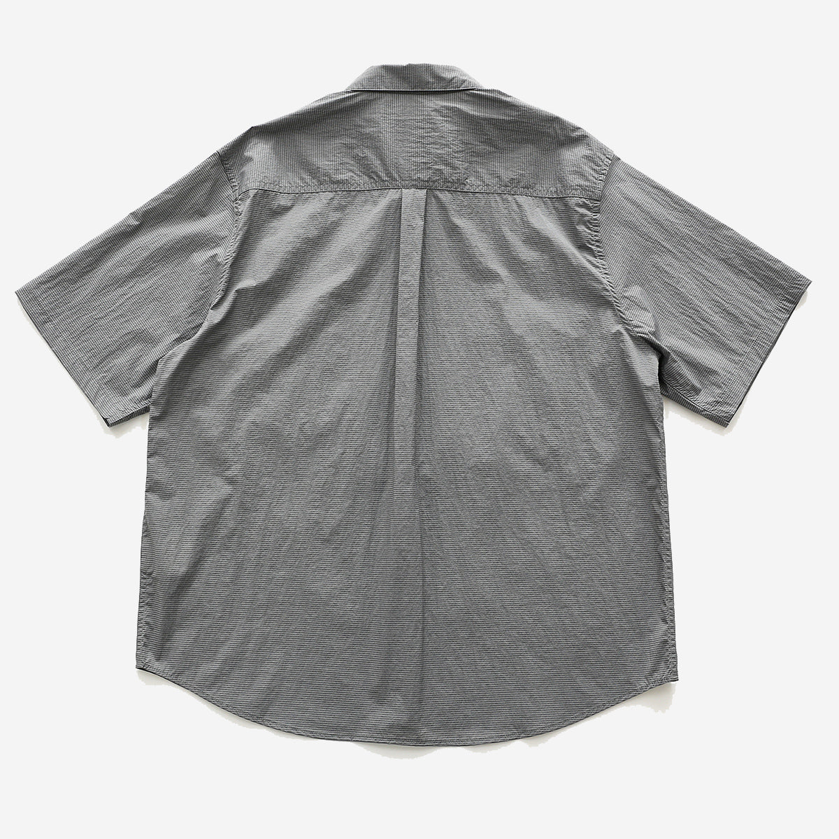 Check 2-Pocket S/S Shirt - Dark Grey