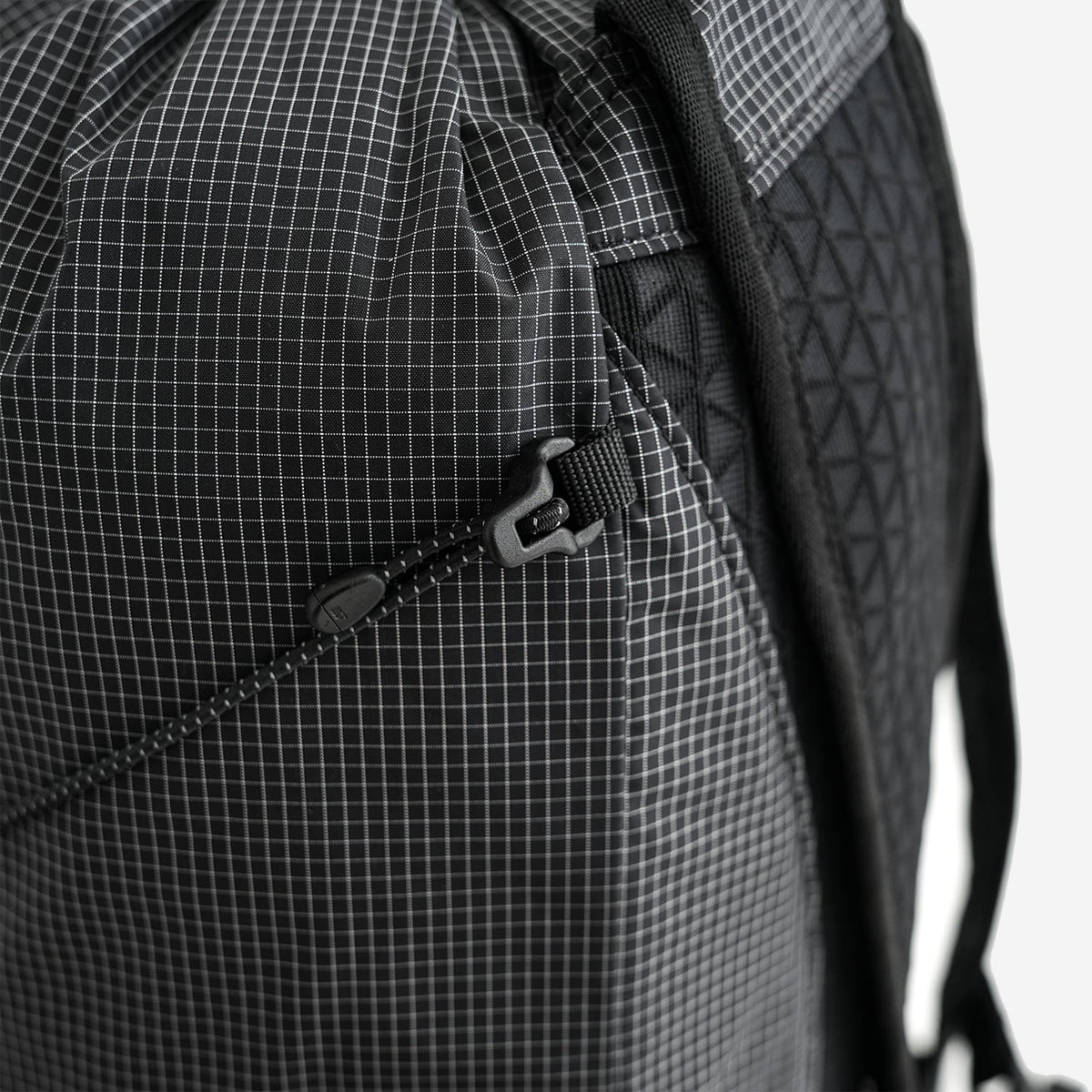 CHOPEE Cordura Drawstring Backpack - Black