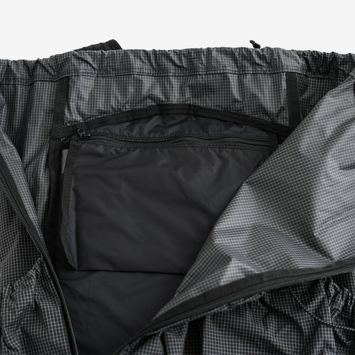 CHOPEE Cordura Drawstring Backpack - Black