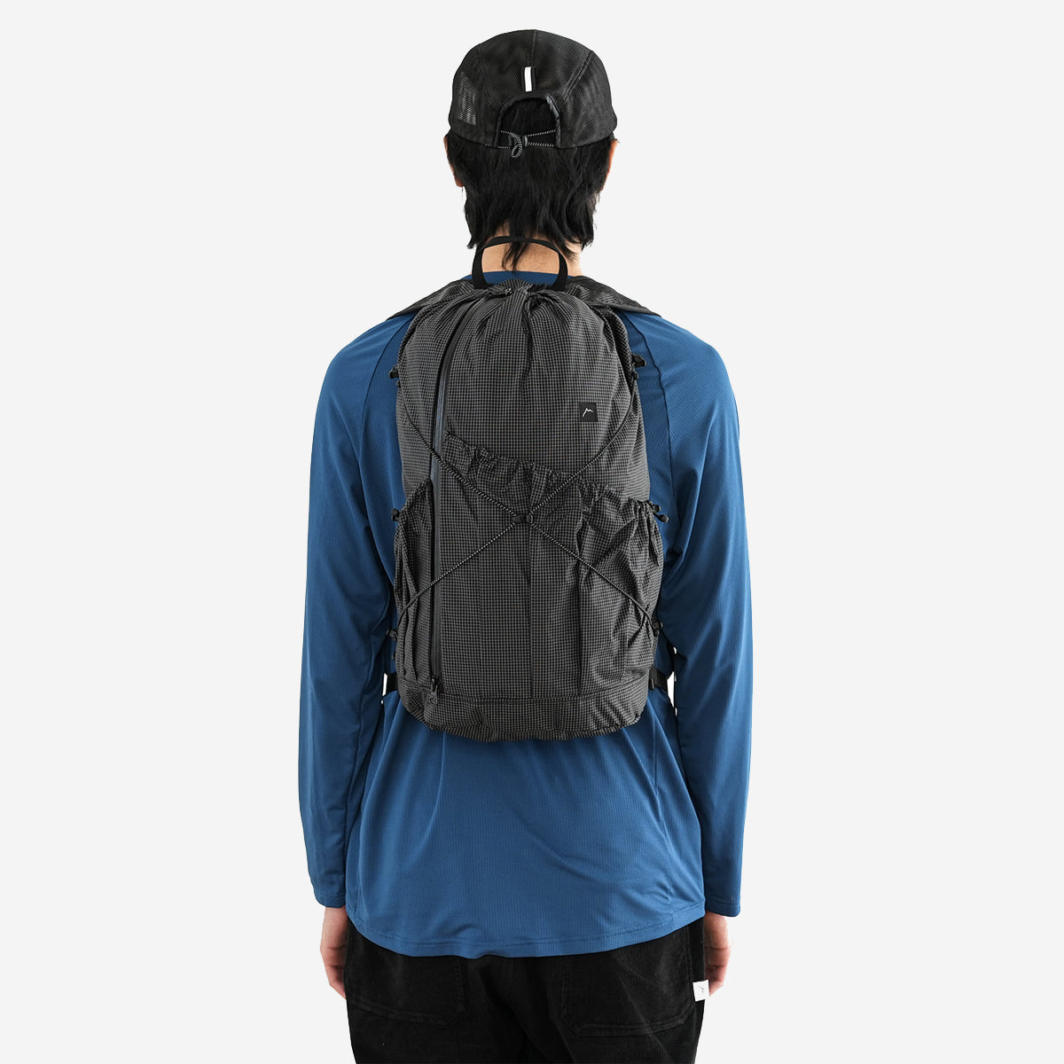 CHOPEE Cordura Drawstring Backpack - Black