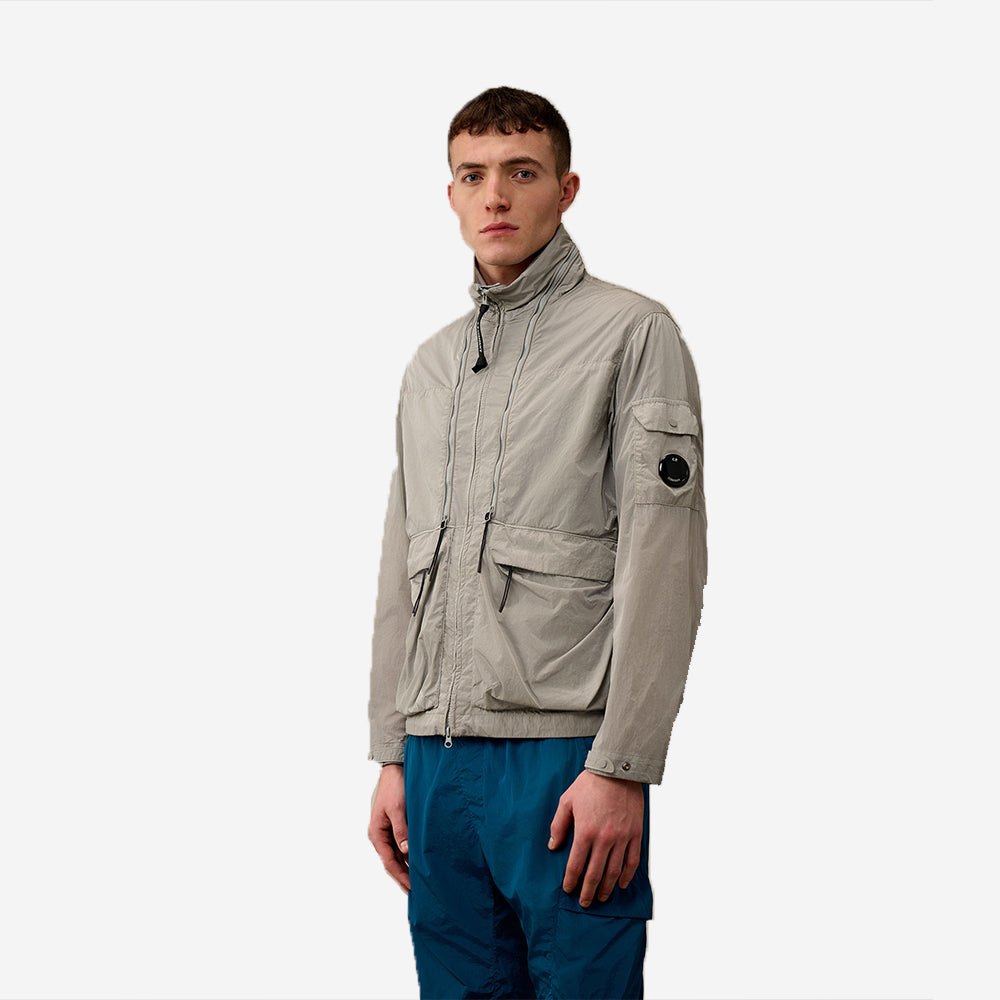 Chrome-R Zipped Jacket - Drizzle Grey
